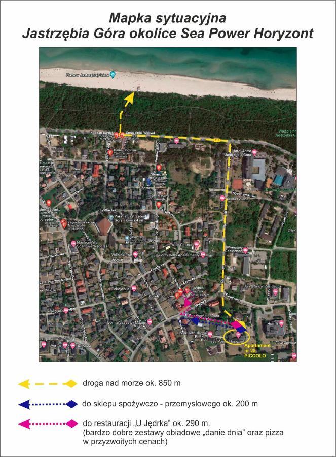 Sea Power Horyzont Apartament 25 Piccolo Ястшембя-Гура Екстер'єр фото